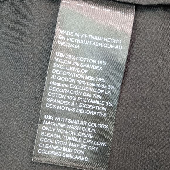 Off shoulder blouse by WHBM, long sleeved Women's Large EUC - Picture 4 of 8